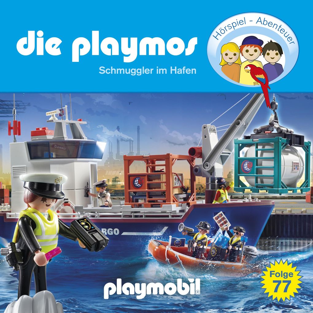 Die Playmos - Das Original Playmobil Hörspiel Folge 77: Schmuggler im Hafen
