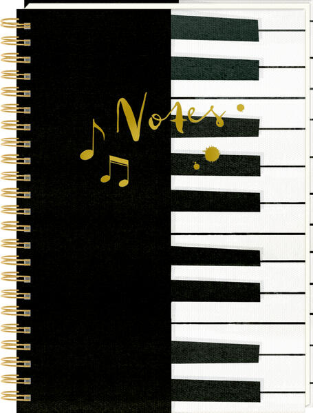 Image of Coppenrath - All about Music - Ringbuch DIN A4 - Notes