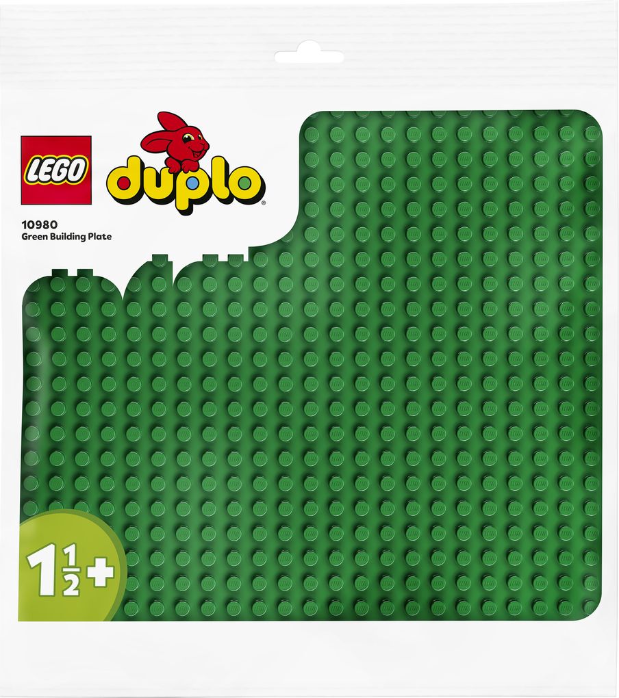 Image of 10980 DUPLO Bauplatte in Grün, Konstruktionsspielzeug