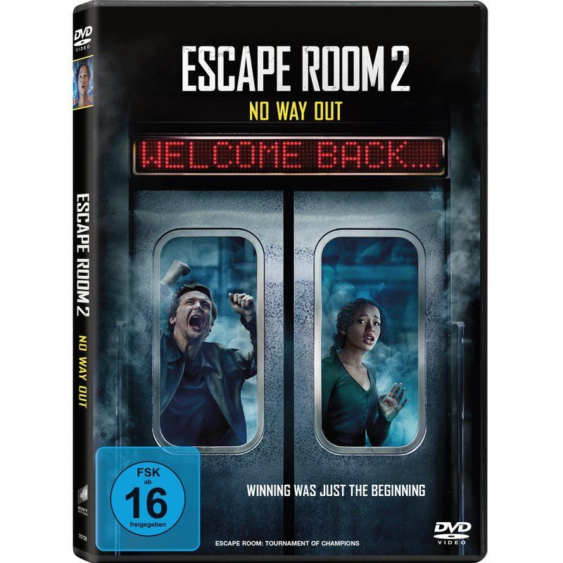 Escape Room 2: No Way Out [DVD]