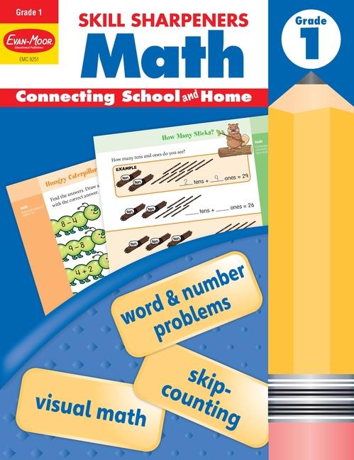 Skill Sharpeners: Math Grade 1 Workbook