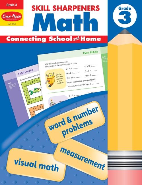 Skill Sharpeners: Math Grade 3 Workbook