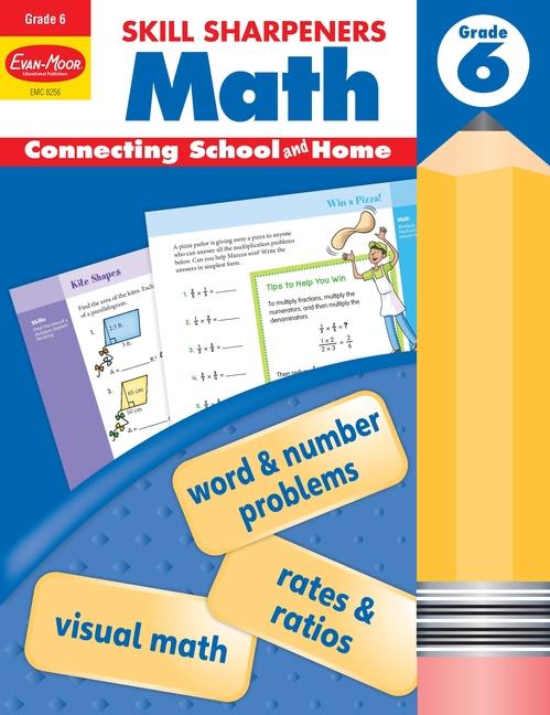Skill Sharpeners: Math Grade 6 Workbook
