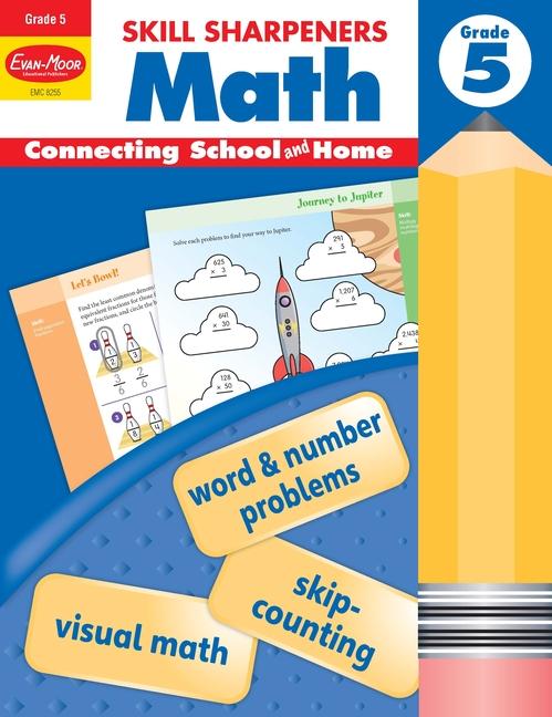 Skill Sharpeners: Math Grade 5 Workbook