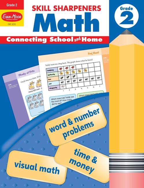 Skill Sharpeners: Math Grade 2 Workbook