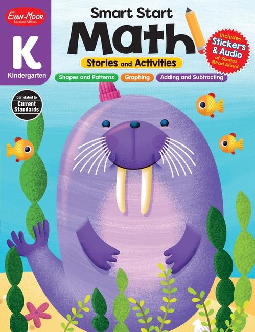 Smart Start: Math Stories and Activities Kindergarten Workbook
