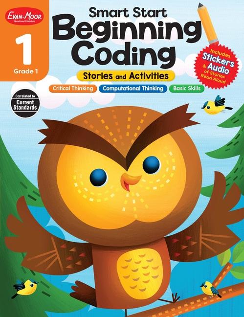 Smart Start: Beginning Coding Stories and Activities Grade 1 Workbook