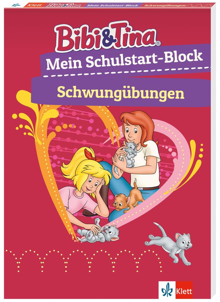 Image of Bibi & Tina: Mein Schulstart-Block Schwungübungen