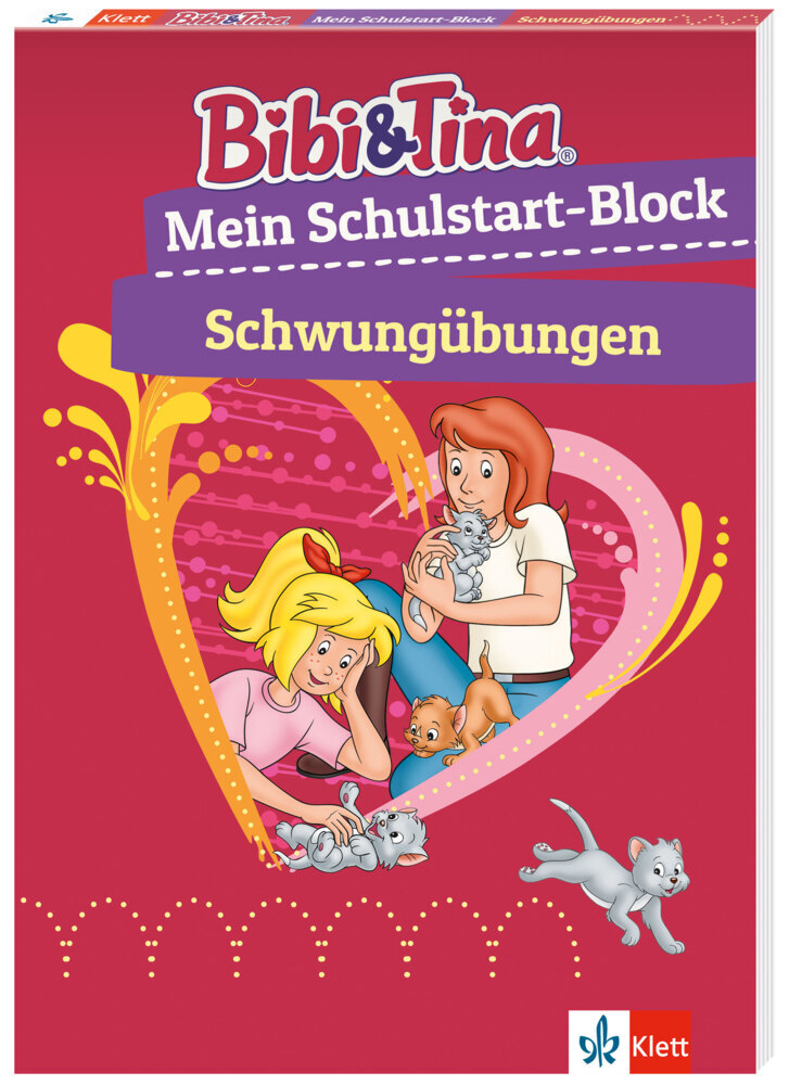 Image of Bibi & Tina: Mein Schulstart-Block Schwungübungen