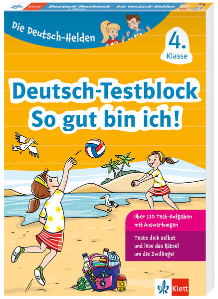 Image of Klett Die Deutsch-Helden: Deutsch-Testblock So gut bin ich! 4. Klasse