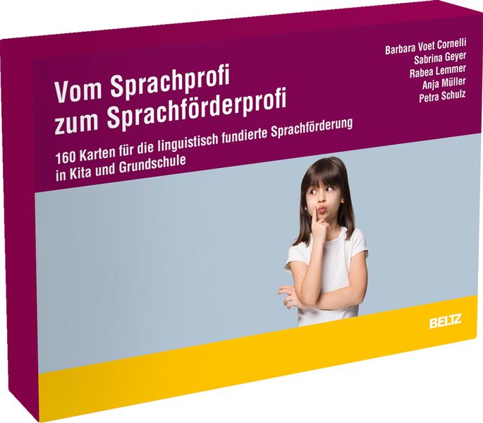 Beltz Verlagsgruppe Vom Sprachprofi Zum Sprachförderprofi - Das Kartenset