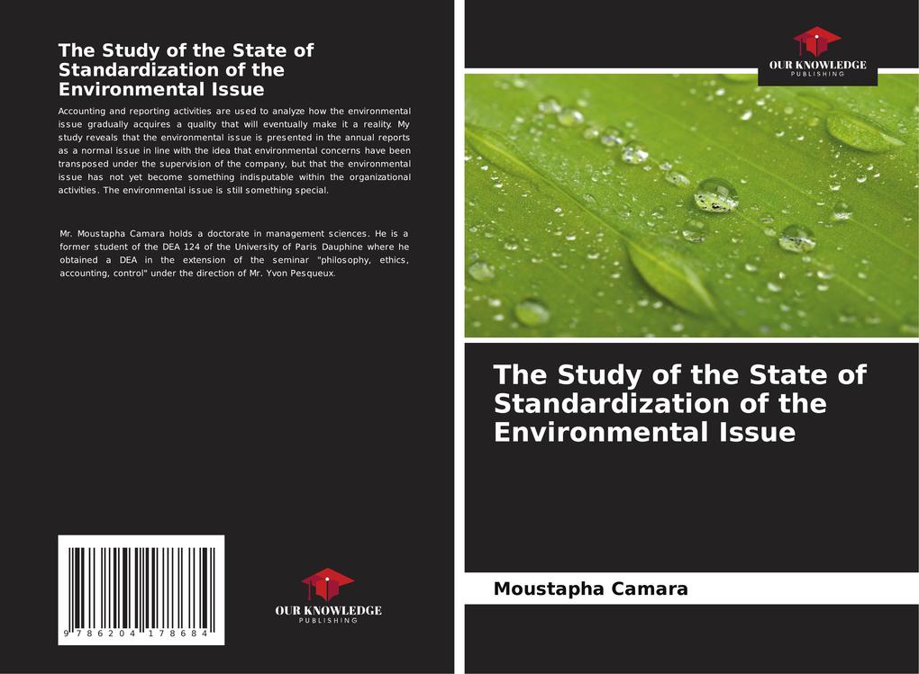 The Study of the State of Standardization of the Environmental Issue