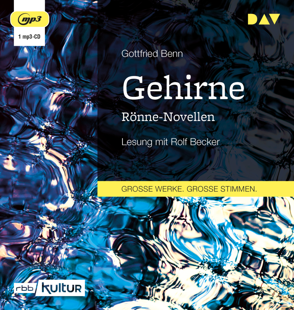 Gehirne. Rönne-Novellen 1 Audio-CD 1 MP3