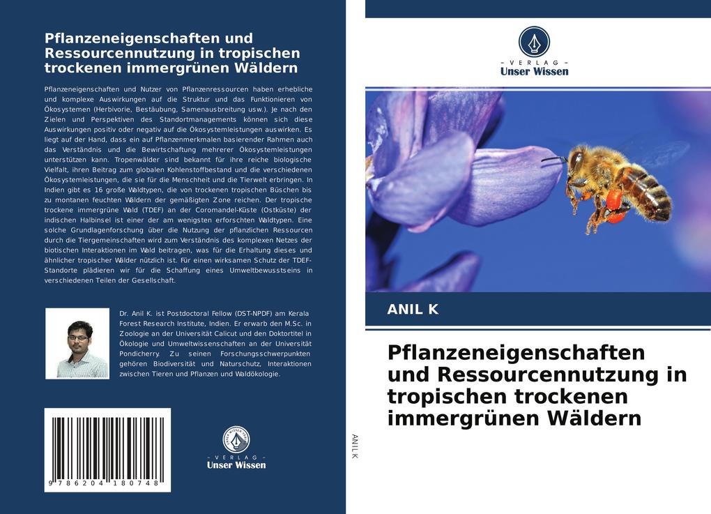 Pflanzeneigenschaften und Ressourcennutzung in tropischen trockenen immergrünen Wäldern