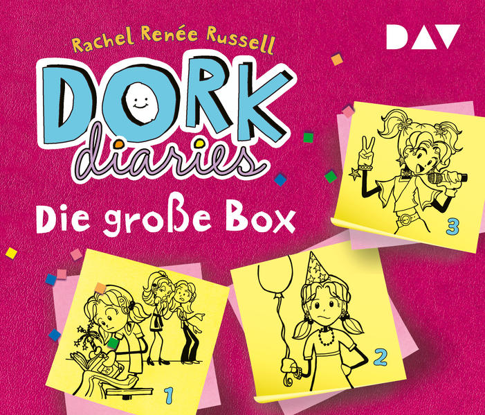 DORK Diaries - Die große Box (Teil 1-3) 6 Audio-CD