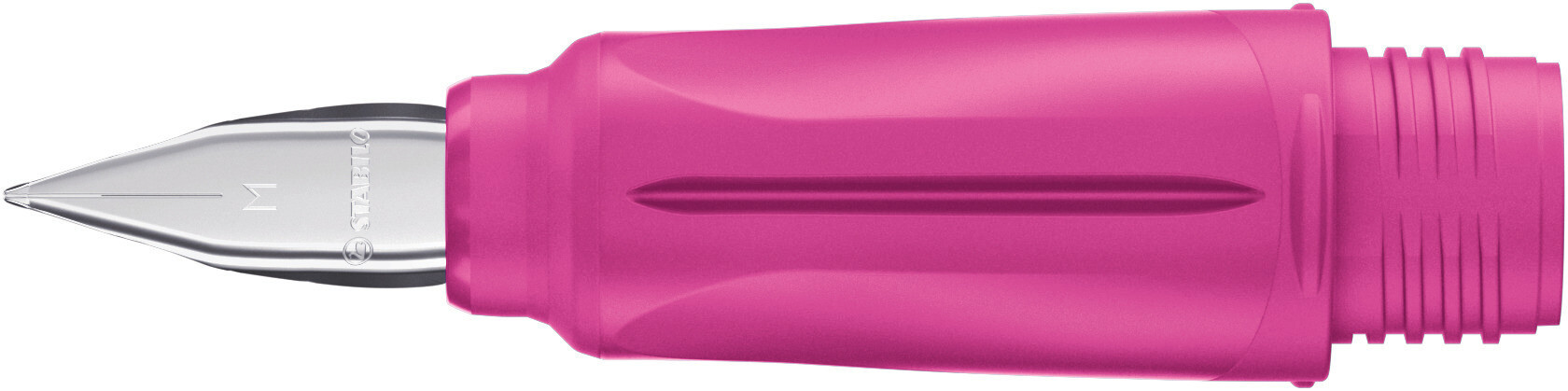 Schulfüller-Griffstück mit Anfänger-Feder M - STABILO EASYbuddy FRESH EDITION in pink