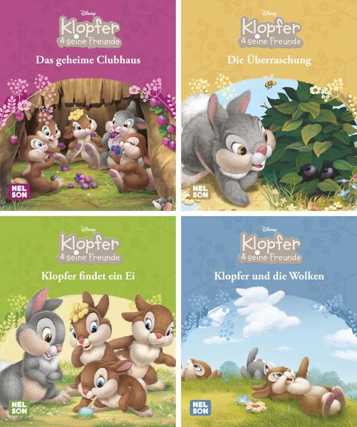 Image of Nelson Mini-Bücher: Disney Klopfer 1-4