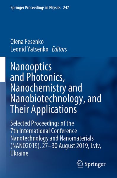 Nanooptics and Photonics Nanochemistry and Nanobiotechnology and Their Applications