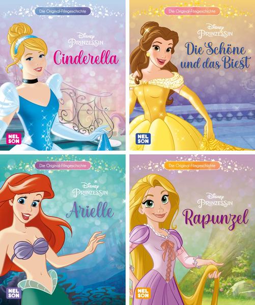 Image of Nelson Mini-Bücher: Disney Prinzessin 13-16