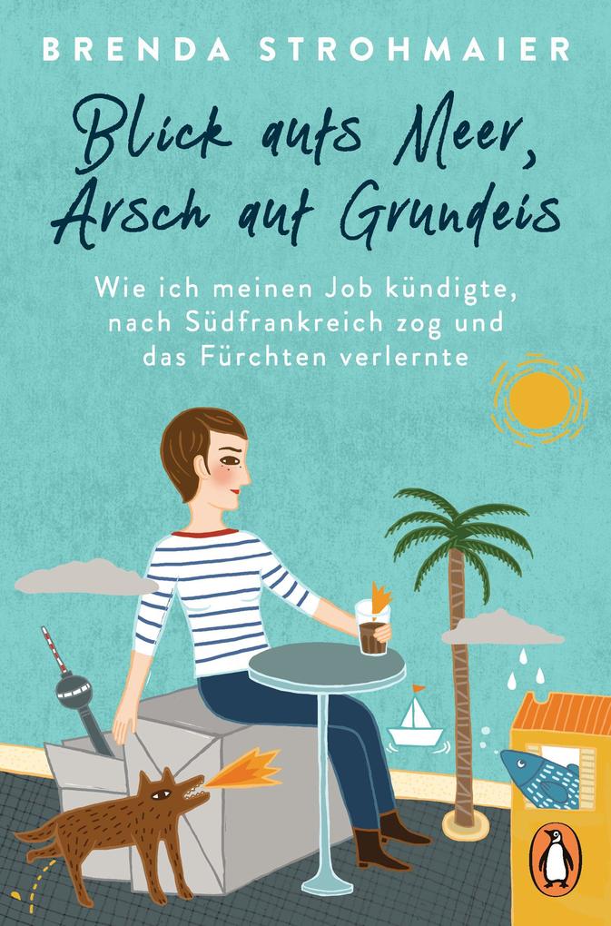 Blick aufs Meer Arsch auf Grundeis