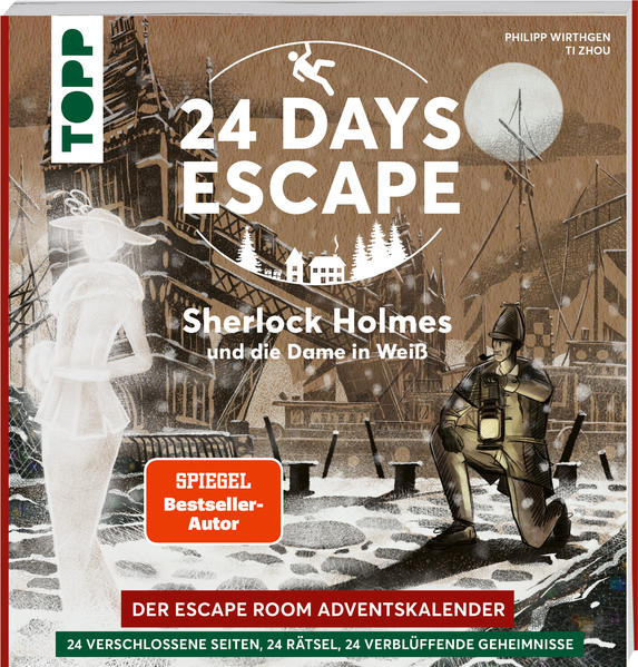 Image of 24 DAYS ESCAPE - Der Escape Room Adventskalender: Sherlock Holmes und die Dame in Weiß