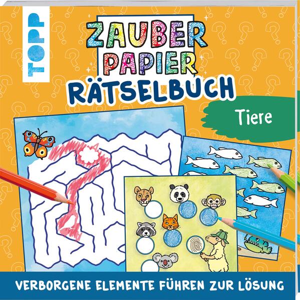 Image of Zauberpapier Rätselbuch Tiere