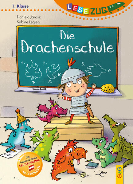 Image of Lesezug/1. Klasse - Lesestufe 1: Die Drachenschule - Daniela Jarosz, Gebunden