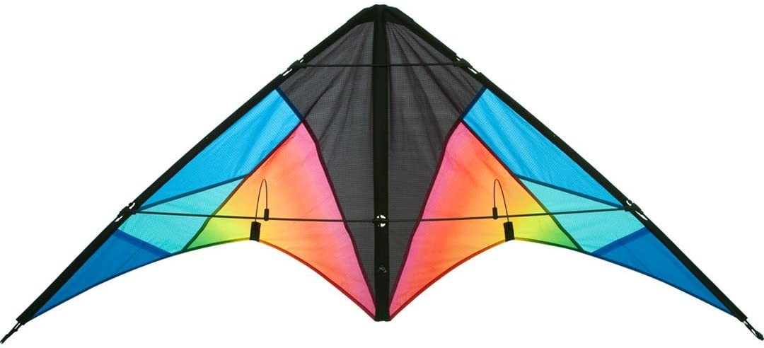 Invento Hq 11234615 - Quickstep Ii Chroma Lenkdrachen Zweileiner Ab 10 Jahren 60x135cm Inkl. 20kp Polyesterschnur 2x20m Auf Winder 2-5 Beaufort