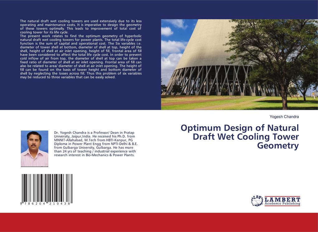 Optimum  of Natural Draft Wet Cooling Tower Geometry