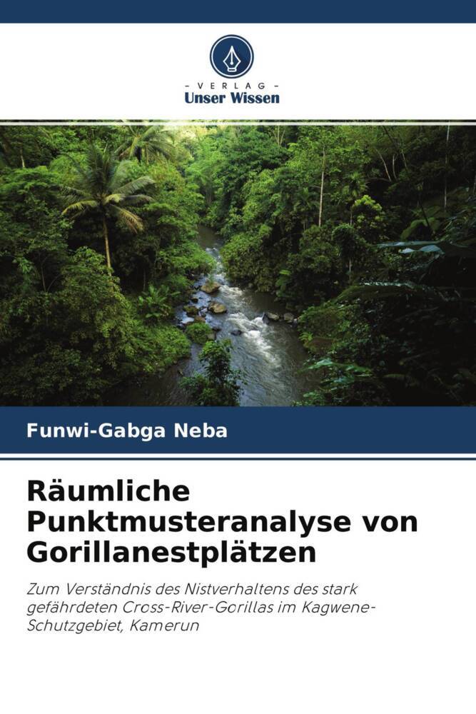 Räumliche Punktmusteranalyse von Gorillanestplätzen