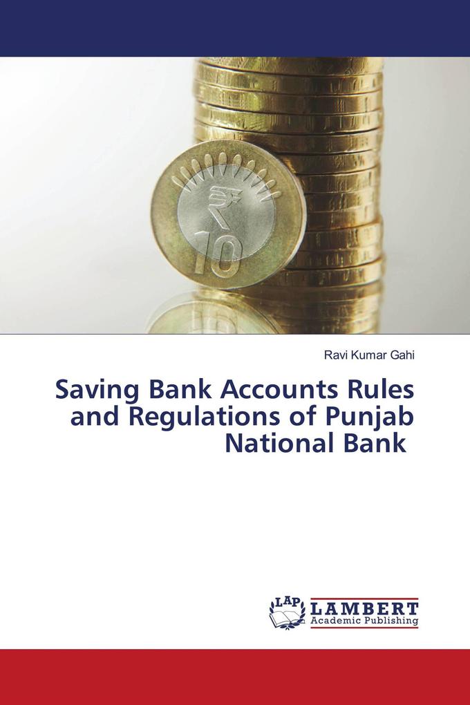 Saving Bank Accounts Rules and Regulations of Punjab National Bank