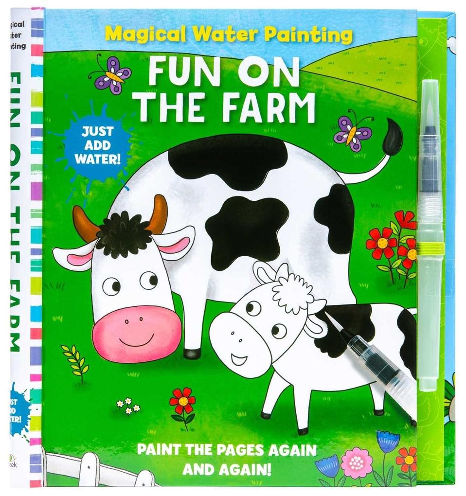 Magical Water Painting: Fun on the Farm: (Art Activity Book Books for Family Travel Kids‘ Coloring Books Magic Color and Fade)