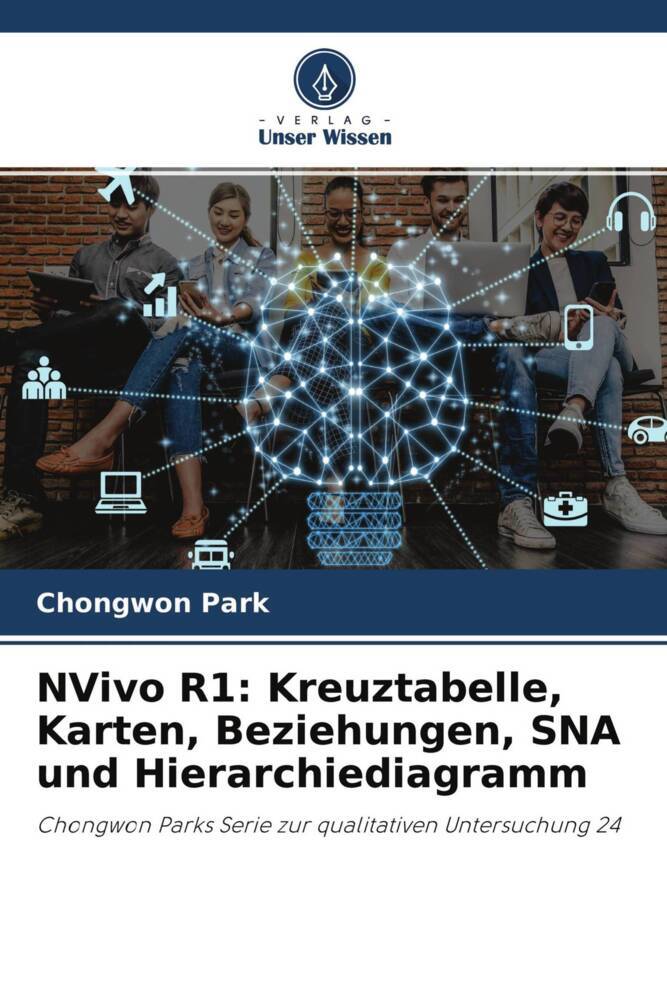 NVivo R1: Kreuztabelle Karten Beziehungen SNA und Hierarchiediagramm