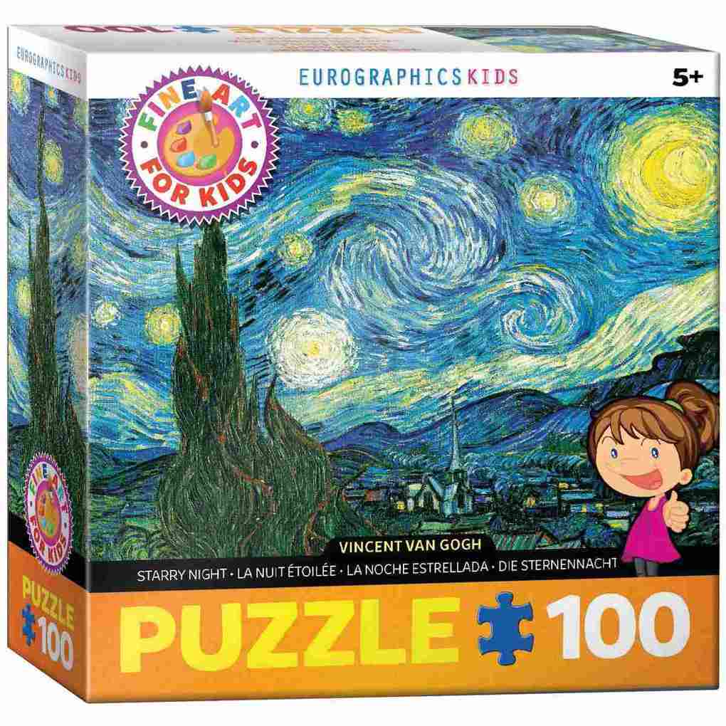 Sternennacht von Vincent van Gogh (Puzzle)