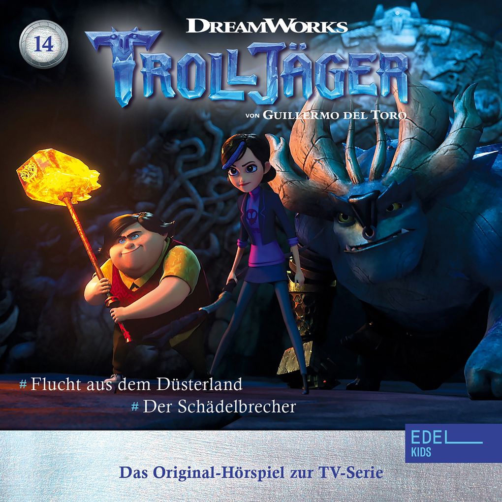 Image of Folge 14: Flucht aus dem Düsterland / Der Schädelbrecher (Das Original-Hörspiel zur TV-Serie)