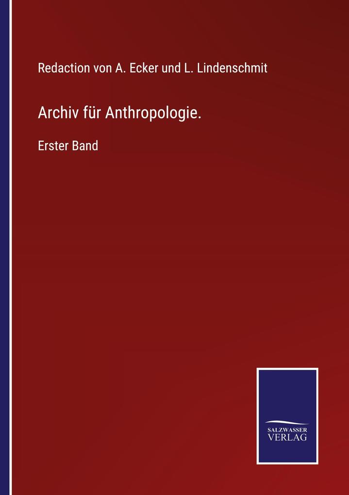 Archiv für Anthropologie.