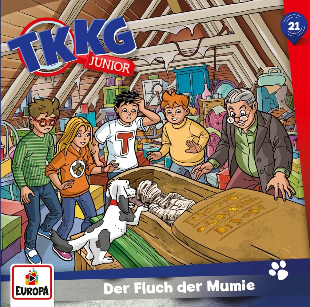 TKKG Junior - Der Fluch der Mumie1 Audio-CD