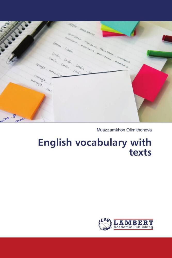 English vocabulary with texts