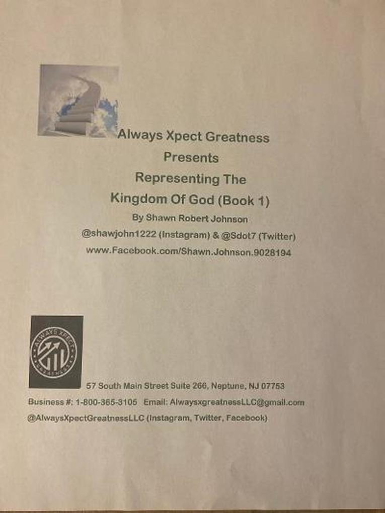 Always Xpct Greatness Presents Representing The Kingdom of God Book 1 (eBook 1)