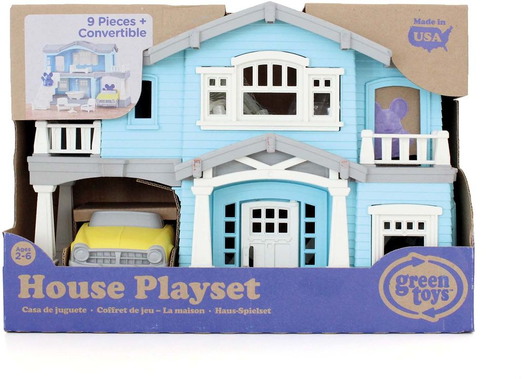 Green Toys - Haus Spielset 10 Teile