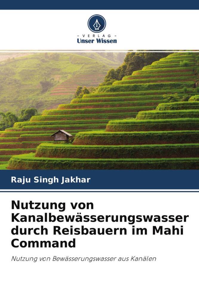 Nutzung von Kanalbewässerungswasser durch Reisbauern im Mahi Command