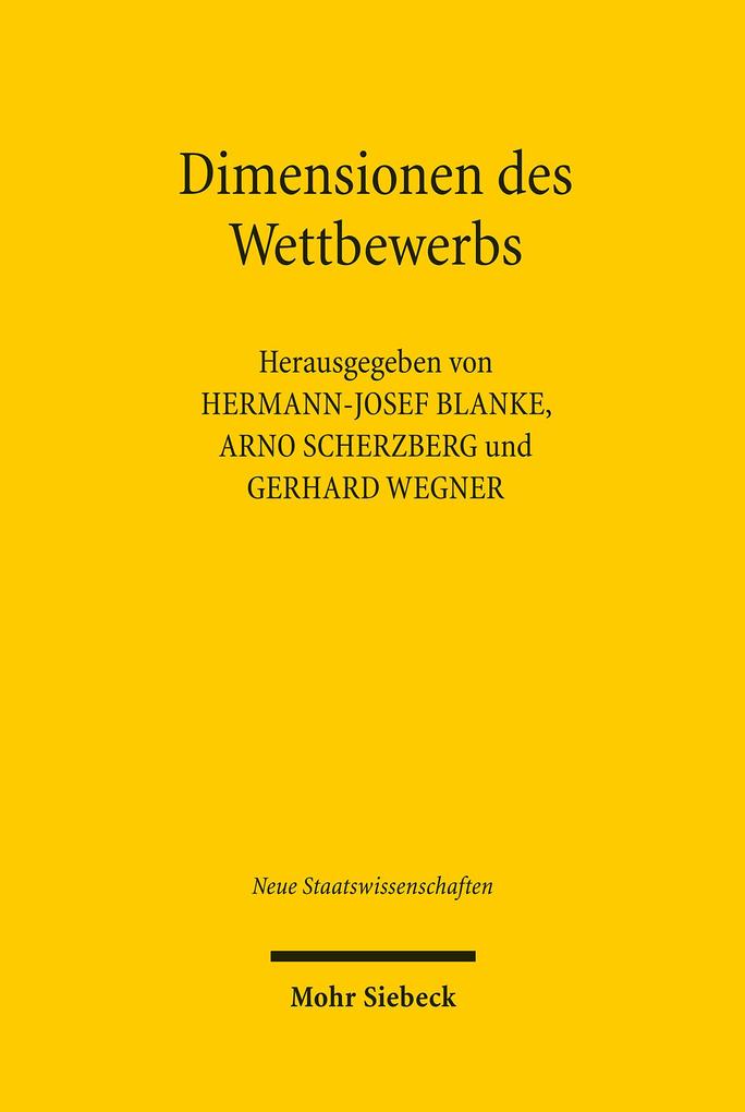 Dimensionen des Wettbewerbs