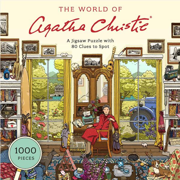 Laurence King The World Of Agatha Christie 1000 Piece Puzzle