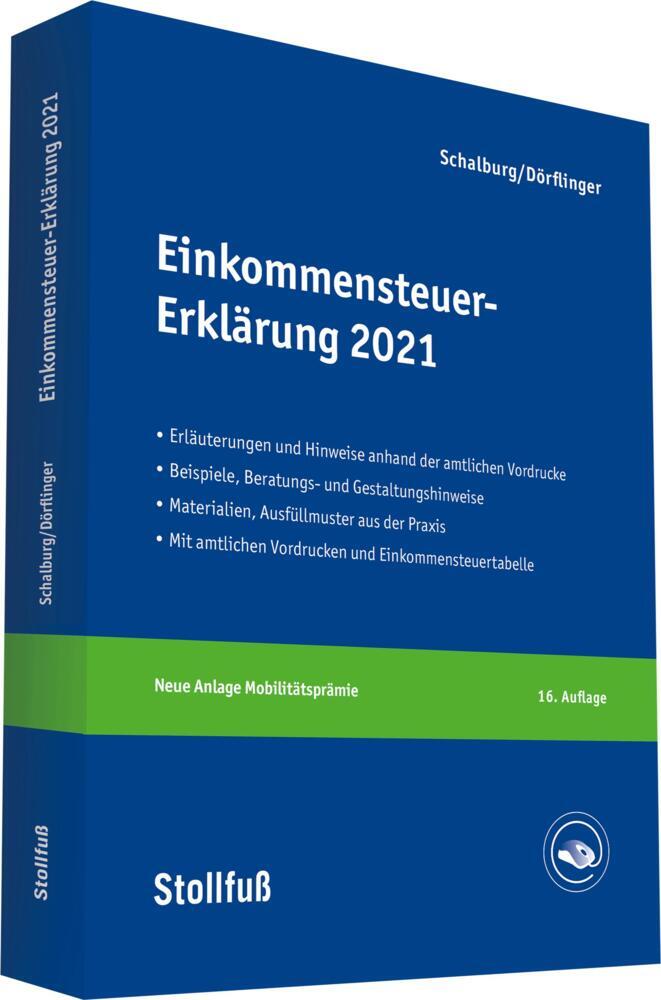 Einkommensteuer-Erklärung 2021