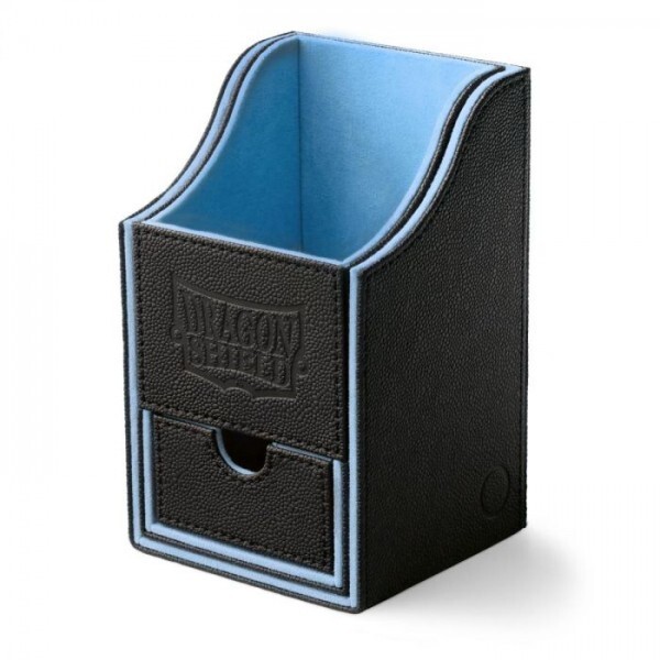 Pegasus ART40203 - Dragon Shield: Nest Box + Dice Tray ‘ Black/Blue