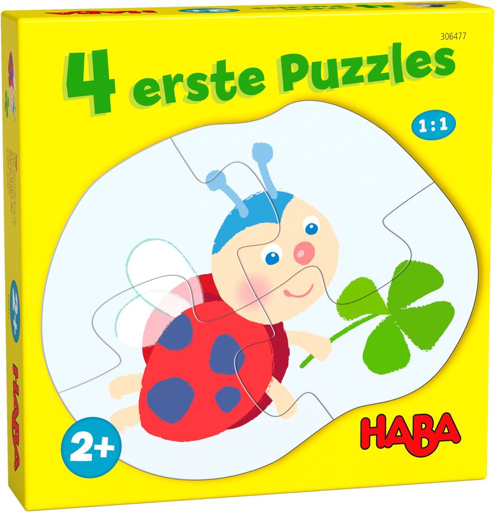 Image of 4 erste Puzzles - Auf der Wiese