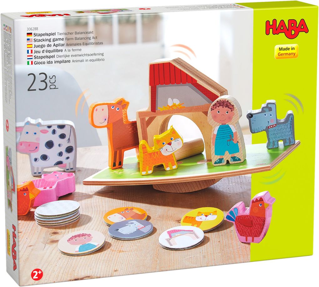 HABA - Stapelspiel Tierischer Balanceakt