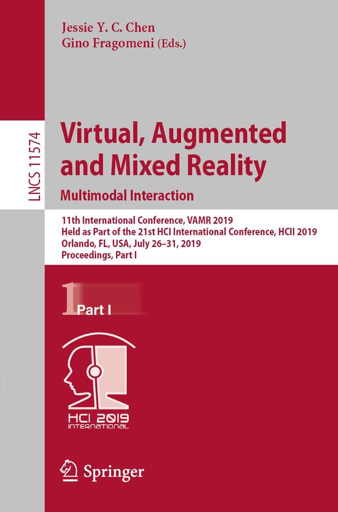 Virtual Augmented and Mixed Reality. Multimodal Interaction