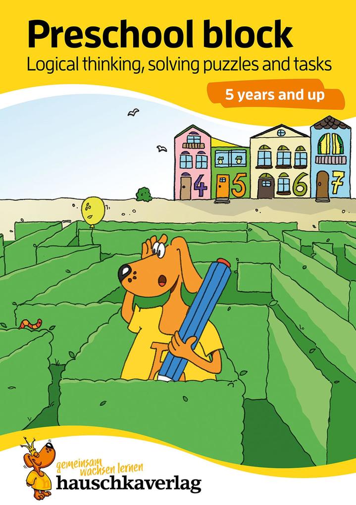 Preschool block - Logical thinking solving puzzles and tasks 5 years and up