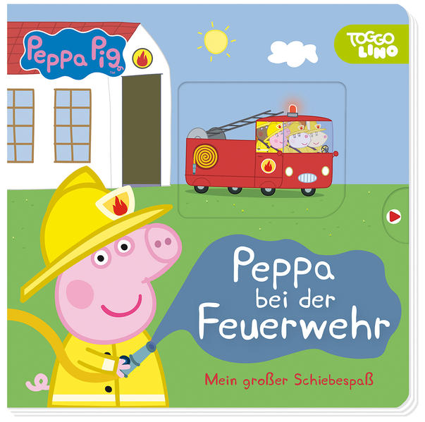 Image of Peppa Pig: Peppa bei der Feuerwehr: Mein großer Schiebespaß